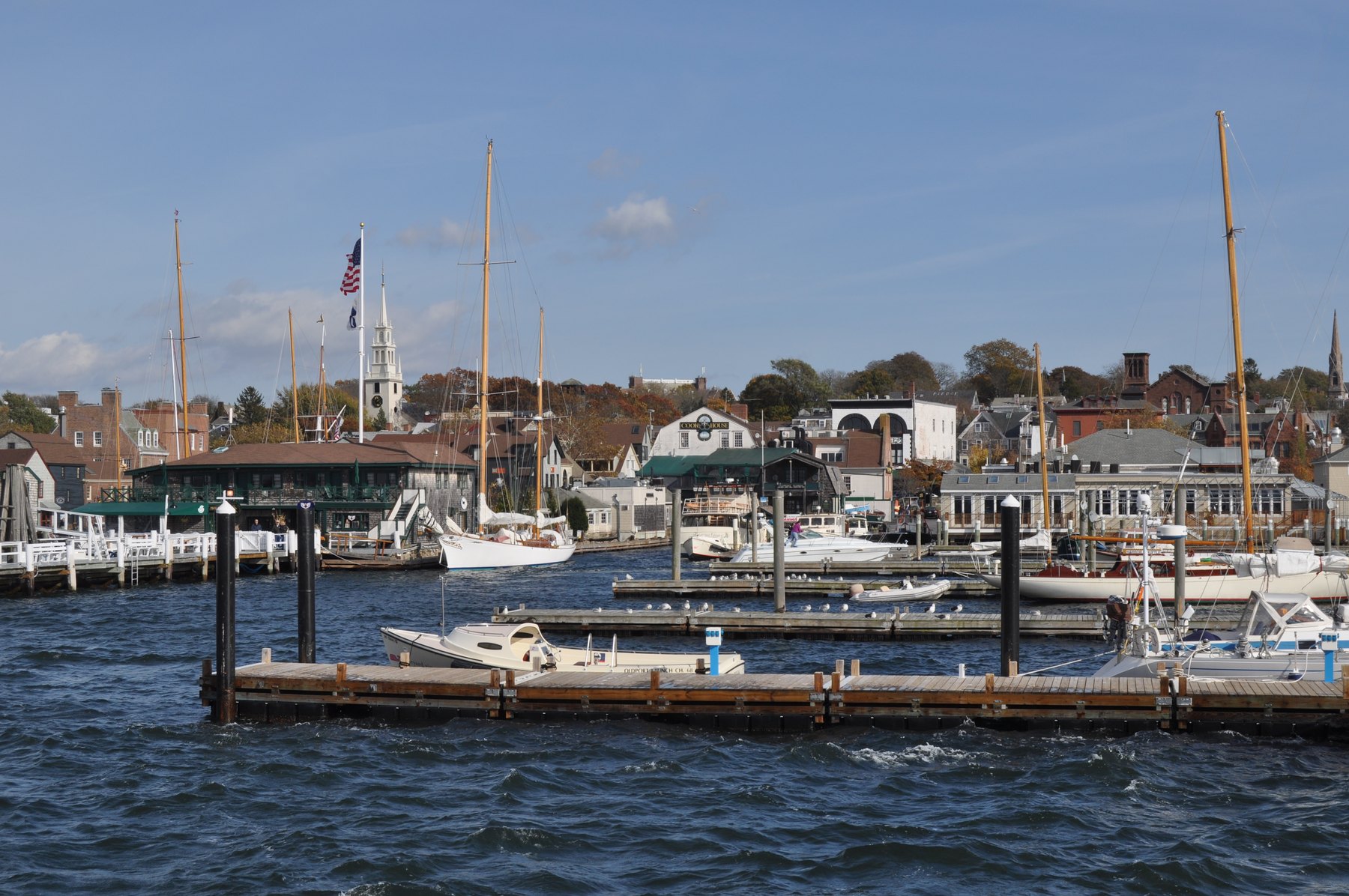 Bannister's Wharf in Newport, Rhode Island
